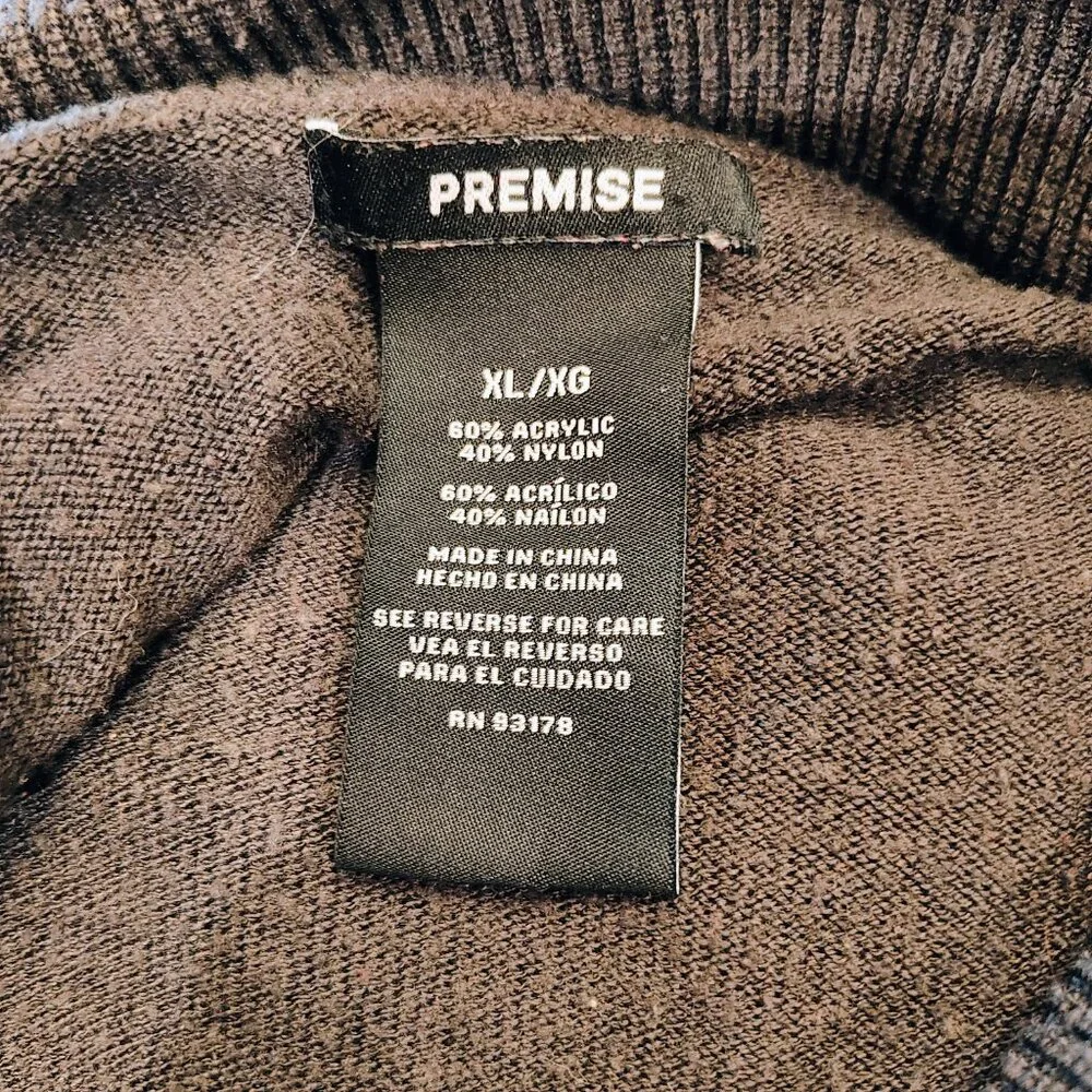 Premise Cowl Neck Sweater Blouse, Size XL, Used